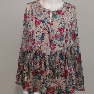 *Sharon Young Winter Floral Print